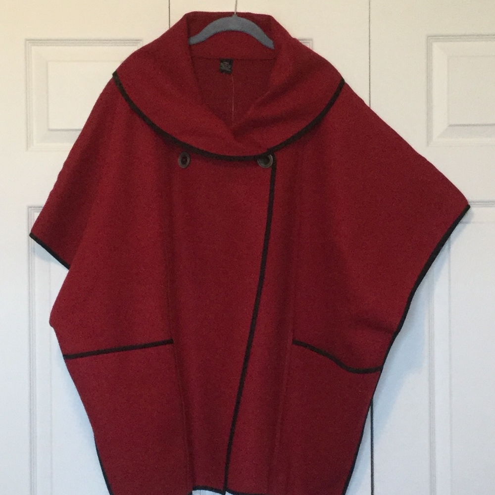 Cape style coat